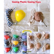 Gasing Plastic Paku Traditional 1pc
