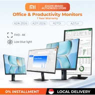 Xiaomi Office & Productivity Monitor | A24i A27i A27Qi A27Ui | FHD 2K 4K Monitor | 3 Year Official W