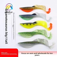 ONLYE Soft Bait, 15cm 38g Realistic Design Glide Bait, Fishing Lure Swimming Action PVC Material Gli