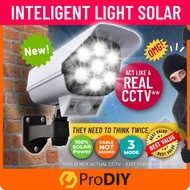 PRODIY Dummy CCTV Solar Light Outdoor Lighting Lampu solar outdoor Waterproof Lampu Led Solar Street Light ( JD-2178T )