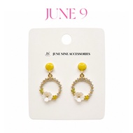 JUNE 9 S925 Sterling Silver Flower Butterfly Earrings | Sensitive Ears Friendly