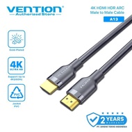 Vention HDMI 4K HDR ARC HDMI to HDMI Male Gold Plated Cable - A13
