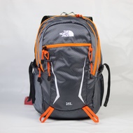 Backpack The North Face Casual Hitam Neon 25L - Tas Ransel Outdoor Sporty