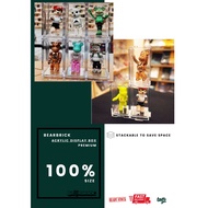 Bearbrick /Be@rbrick 100% Acrylic display box premium stackable individual packed