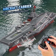9 JJRC RC Aircraft 2.4G Remote Control Battleship Boat RC Boat Auto Water Sensor Carrier Boat Toys