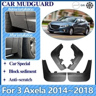Mud Flaps For Mazda3 BM BN Mazda 3 Axela Sedan Hatchback 2014 2015 2016 2017 2018 Car Mudguards Spla