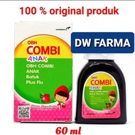 Obh Combi Children's Cough Plus Flu 60 ml Strawberry Flavor