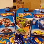 HOTWHEELS ! PASS N GASSER HEAT FLEET, 2008 NEW MODEL AND HW RACING!! US OLD CARD COLLECTOR FANTASY!!