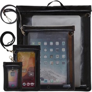4 Pack Faraday Bags - Large Faraday Bag for Phone & Laptop & Tablet & Car Key, Faraday Key Fob Prote