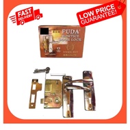 Fuda Mortice Lock 2-Level Mortise Grill Door 2 Lever /Kunci Pintu Level Besi DIY