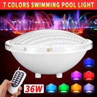 36W IP68 Led Swimming Pool Light Par 56 Led Waterproof Underwater Light RGB+Remote Controller Pond L