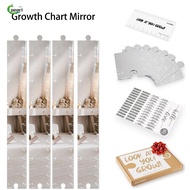 PEARL Growth Chart Mirror, 3 in 1 Growth Chart Growth Chart Mirror for Wall,  Height Measuring Mirro