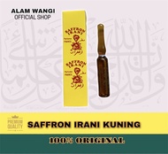 MINYAK JAFARON KUNING AMPUL SAFFRON IRANI KUNING