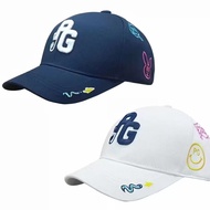 New J.lindeberg DESCENTE PEARLY GATES ANEW Footjoymalbon Uniqlo หมวกกอล์ฟสำหรับทั้งหญิงและชายกระบังแสงใหม่กีฬาลำลองหมวกแก๊ปโผล่หมวกเข้าคู่กลางแจ้ง