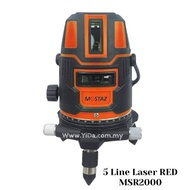 MOSTAZ 5 Line Laser RED