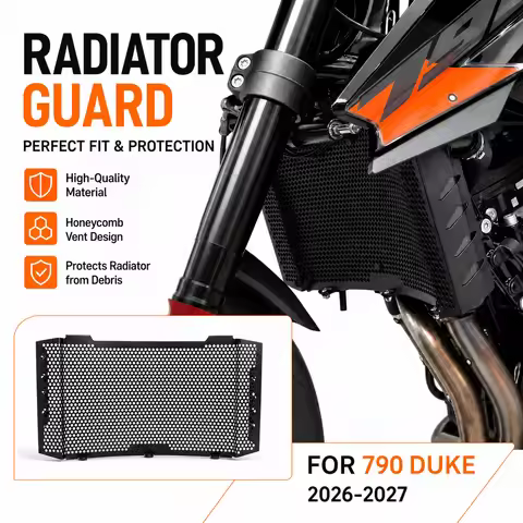 Motorcycle Accessories Radiator Guard Protection Grille Cover Protector FOR KTM 790 DUKE 2026 790DUK