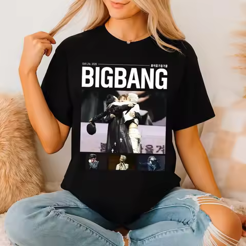 Big Bang K-pop T-shirt, Still Life Forever T-shirt, Big Bang 2026 T-shirt, Retro 90s T-shirt, VIP Fa