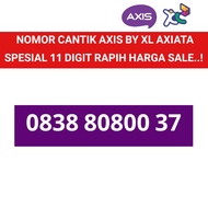 nomor cantik Axis by XL axiata spesial 11 digit nomer kartu perdana 07