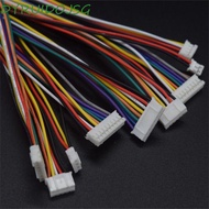 DYRUIDOJSG Terminal Wires Cables Socket 26AWG RC Connector Wire 2/3/4/5/6/7/8/9/10 Pin Head Wire Wir