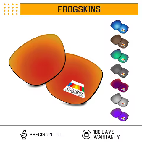 Bwake Polarized Replacement Lenses for-Oakley Frogskins OO9013 - 55mm,Frogskins Asian Fit,Frogskins 