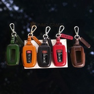 Toyota Highlander RAV4 Camry Avalon C-HR Prius Corolla GT86 Hands-Free Leather Case Engraved Name