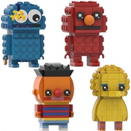 Sesame Street Building Blocks Assembly Toys Gifts For Kids 173PCS Bricks Buildmoc