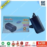 Aerator 1 Lubang Murah Nikita Star NS 911 Silent Tidak Berisik Pompa Sirkulasi Oksigen Aquarium Mini