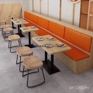Commercial Noodles Spicy Hot Deck Seat Snail Noodles Restaurant Table Chair Combination Burger Table