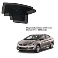 Hyundai Elantra 2013 - 2016 Magnetic Sunshade (4pcs) (SS-ELANTRA13)