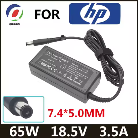 18.5V 3.5A 7.4*5.0mm 65W AC Laptop Adapter Charger for For HP Compaq pavilion G6 DV5 DV6 DV7 DV4 G50