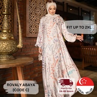 [SG SELLER] ★Mishkah Apparels★ ROVALY Abaya series - A.rmani Silk Modest Muslimah Apparels Jubah kaftan fit up to 2XL