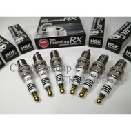 Japan NGK Premium RX Spark Plug for Audi A6 2.6L E-4AABC (11/1994~) with ABC Engine (6pcs/set, heat 