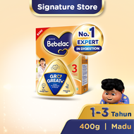 Bebelac 3 Madu GroGreat+ Susu Pertumbuhan Bubuk 400gr