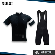 Fortress Powerband Cycling Jersey and Padded Bib shorts Mountain Bike and Road Bike Sportwear Bicycle Clothing 10