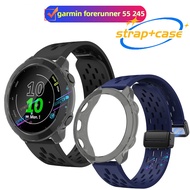 garmin forerunner 55 245 case Screen protector garmin forerunner 55 245 strap Silicone strap Sports 