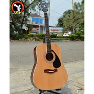 Gitar Akustik Elektrik model Yamaha Jumbo