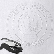 Inking Book Stamp Gift Embosser Personalized Library Custom Ex Libris Teacher