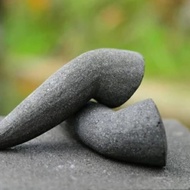 Original Stone Mortar and Pestle/Only Mortar and Pestle.