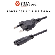 PS5 PS4 PlayStation 5 Power Cord MY 2 Pin Plug to Mains Power Cable