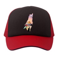 Trucker Hat Map of Palestine Al Aqsa Mosque Dome of the Rock