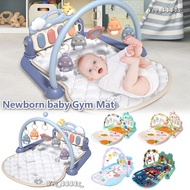 Newborn baby Gym Mat Multi-functional Gym With Kick And Play Piano For Music And Lights Boy Or Girl 