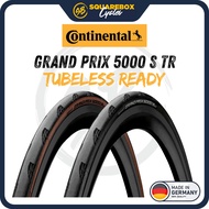 (Made In Germany) Continental Grand Pix GP5000 S TR Tubeless (25c/28c/30c/32c) Road Bike Tyre 700c