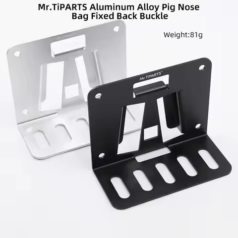 For Brompton Pig Nose AdapterPig Nose Bag Holder ClipCar Bag RackFront Holder Back Buckle