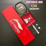 Vợt cầu lông Liningg Halbertec 8000 Full hộp khung carbon trợ lực căng sẵn 11kg tặng quấn cán túi đự