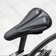MTB bicycle seat cushion, road bicycle seat, bicycle saddle, mountain road bicycle seat cushion, thickened UP shock-absorbing silicone road bicycle saddle