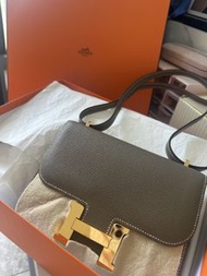 Hermes Mini Constance大象灰