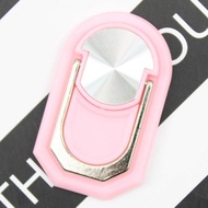 Universal Mobile Phone Bracket Cd Texture Buckle Phone Mobile Bracket Bracket Absorbed Lazy Desktop Ring Buckle