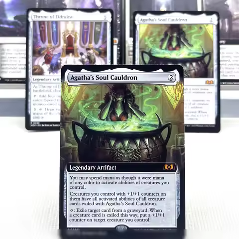 WOT SPG LCC WOE LCI HOLO4-02 TCG Cards for Home Play magical Proxy the Mana Crypt Rhystic Study Lord