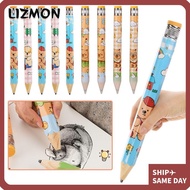 LIZMON Giant Wooden Pencil, Capibara/Puppy With Eraser Giant Pencil, Creative 33.5cm Big Pencil Perf