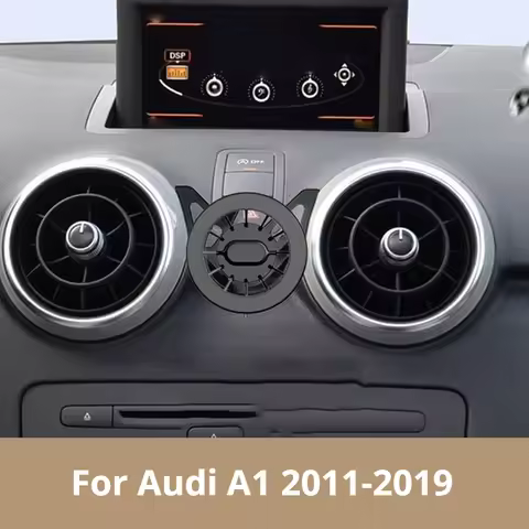 Magnetic Car phone Holder For Audi A1 Sportback 8XA 8XF 2011-2019 Holder for Iphone 15 16 17 Pro